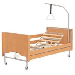 Łóżko rehabilitacyje Dream Tim z leżem drewnianym