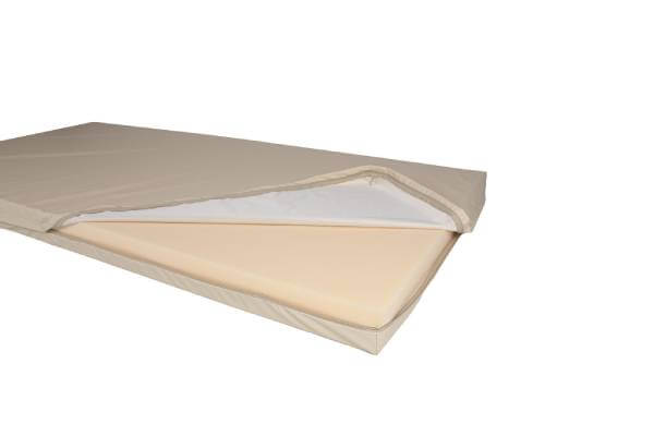 Materac piankowy rozmiar 200x90x10 cm w pokrowcu bawełnianym